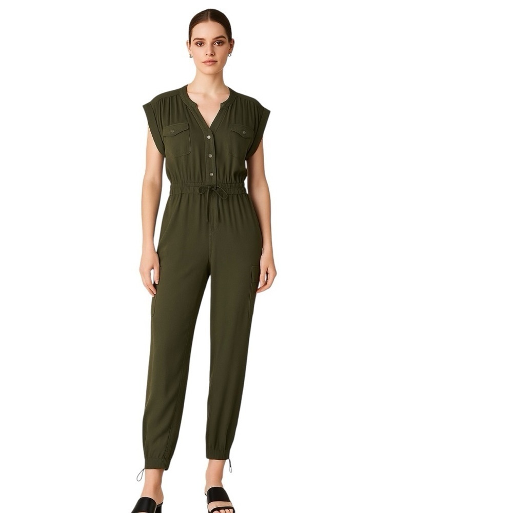 Parker Cargo Jumpsuit Size 6